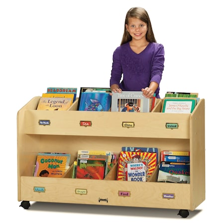 Jonti-Craft Mobile 8-Section Book Organizer 5369JC